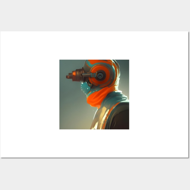 Man In A Mask Wall Art by seguns1